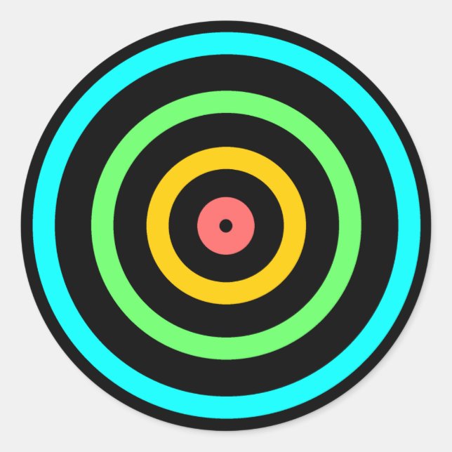 Adesivo Neon Target (Frente)