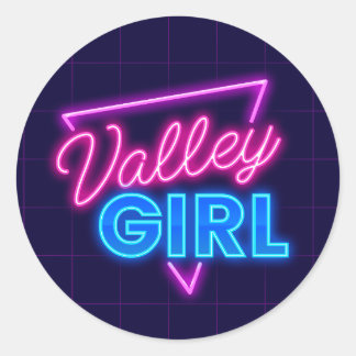 Adesivo Neon Valley Girl Sticker