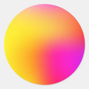 Adesivo Neon Yellow e Pink