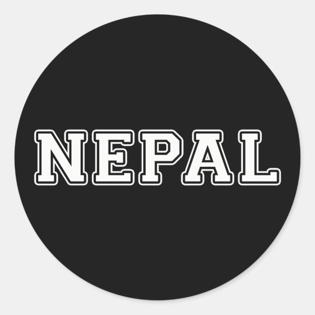 Adesivo Nepal (Frente)