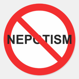 Adesivo Nepotismo