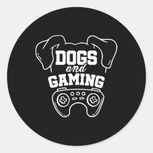 Adesivo Nerd De Jogo Jogador De Vídeo Para Cães E Jogos