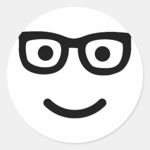 Adesivo Nerd do geek dos vidros