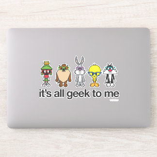 Adesivo NERD LOONEY TUNS™ - Todos Geeks para mim