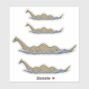 Adesivo Nessie, o monstro do Ness Loch