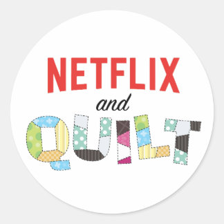 Adesivo Netflix e Quilt Sticker - Oferta Engraçado do Quil