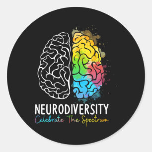 Adesivo Neurodiversidade - Autismo Espectro Asd Adhd Arco-