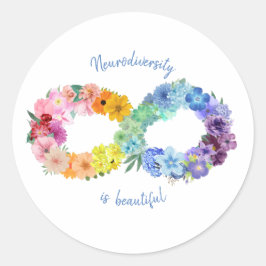 Adesivo Neurodiversidade é bonita