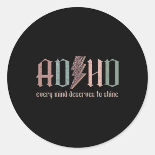 Adesivo Neurodiversidade E Toda Mente Merece Brilhar Um