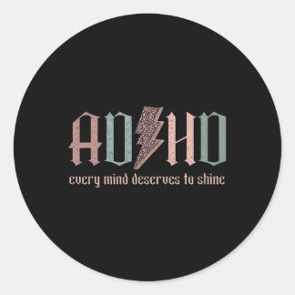 Adesivo Neurodiversidade E Toda Mente Merece Brilhar Um