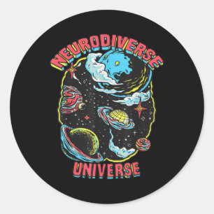 Adesivo Neurodiversificada A Neurodiversidade Universo Abr
