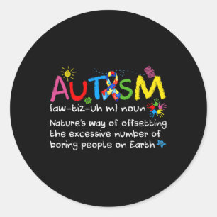 Adesivo Neurodiversity Autism Sensibilização Nova Definiçã
