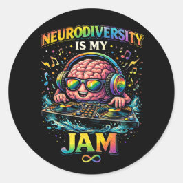 Adesivo Neurodiversity Is My Jam