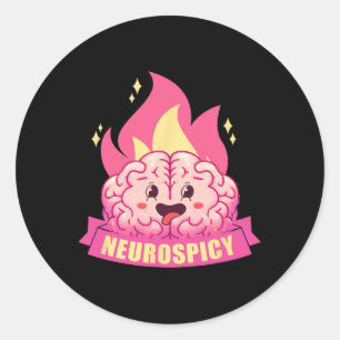 Adesivo Neurodiverso Neurodiversidade Adhd Tda Transtorno