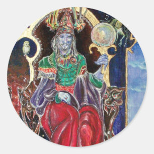 Adesivo NEUROMANCER, vermelho azul