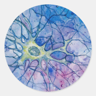 Adesivo Neuron Watercolor