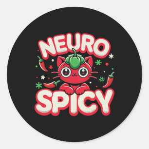 Adesivo Neurospicice - Neurodivergente Adhd Asd Autismo