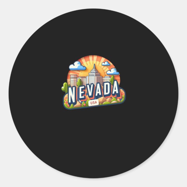 Adesivo Nevada Sticker (Frente)