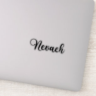 Adesivo Nevaeh Name - Caligrafia manuscrita