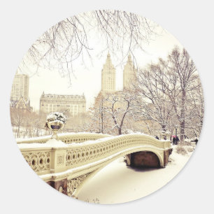 Adesivo Neve do Central Park - inverno New York
