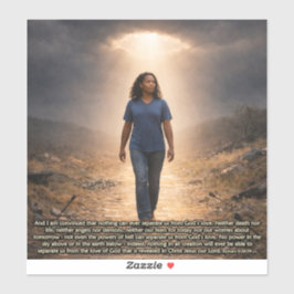 Adesivo Never separated from God