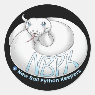 Adesivo New Ball Python Keepers Yuki Sticker
