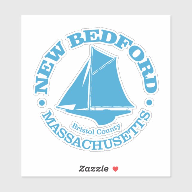 Adesivo New Bedford (escuna) (Folha)