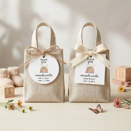 Adesivo New Chapter Begins Baby Shower Thank You Stickers 