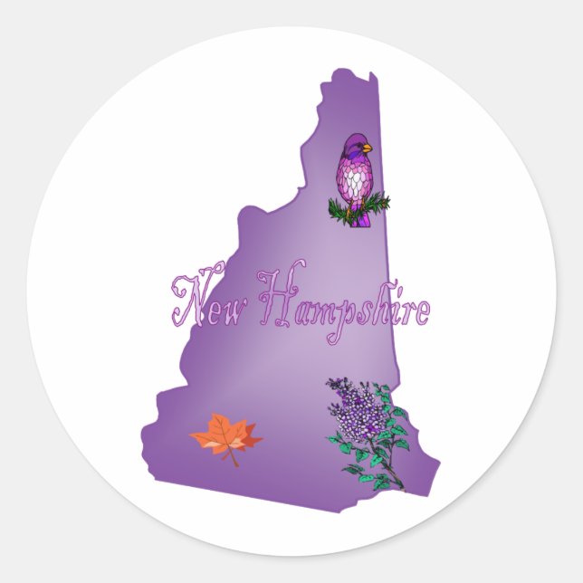 Adesivo New Hampshire Sticker (Frente)