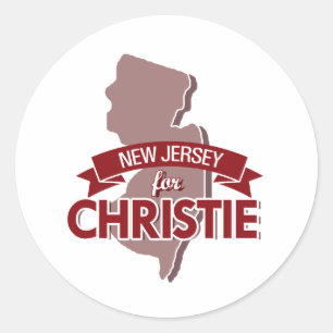 ADESIVO NEW-JERSEY PARA CHRISTIE - .PNG