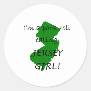 Adesivo New Jersey Pork Roll Stickers