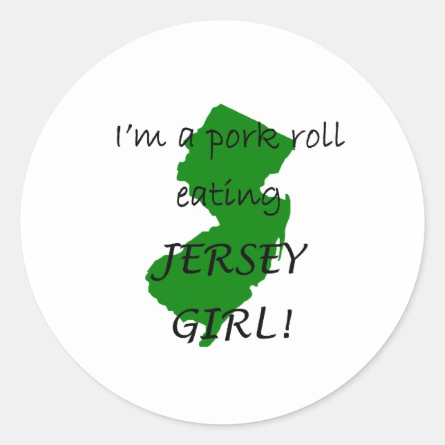 Adesivo New Jersey Pork Roll Stickers (Frente)