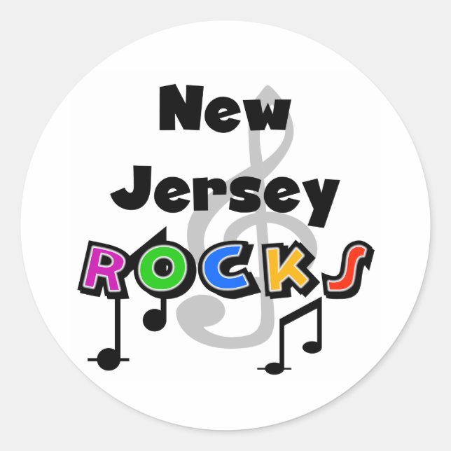 Adesivo New Jersey Rocks (Frente)