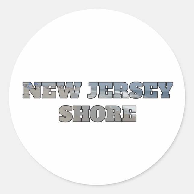 Adesivo New Jersey Shore (Frente)