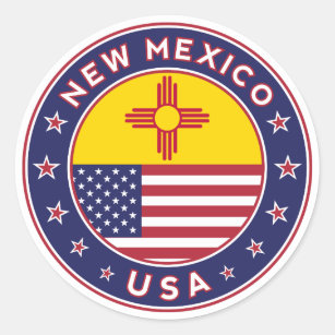 Adesivo New Mexico, New Mexico sticker, phone case