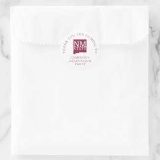 Adesivo New Mexico State University Graduation