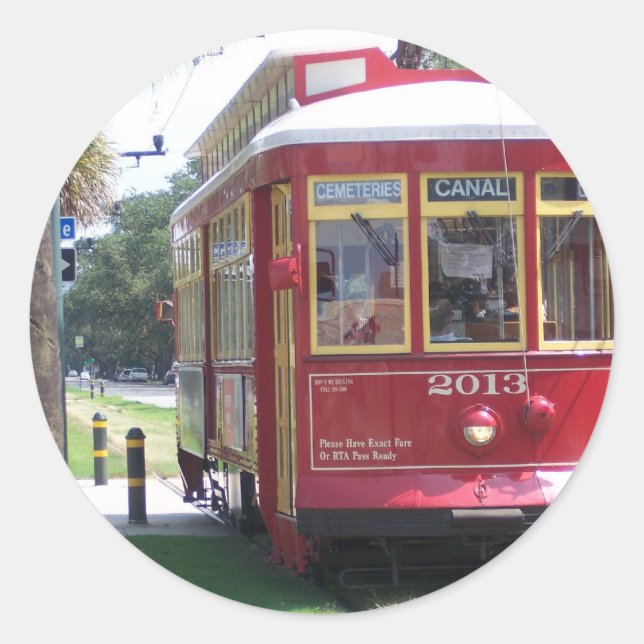 Adesivo New Orleans Streetcar (Frente)