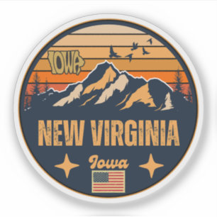Adesivo New Virginia (Iowa)