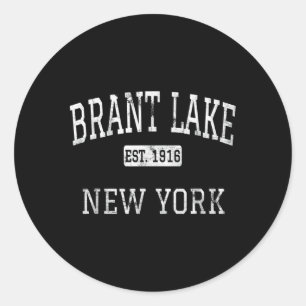Adesivo New York Brant Lake New York Ny