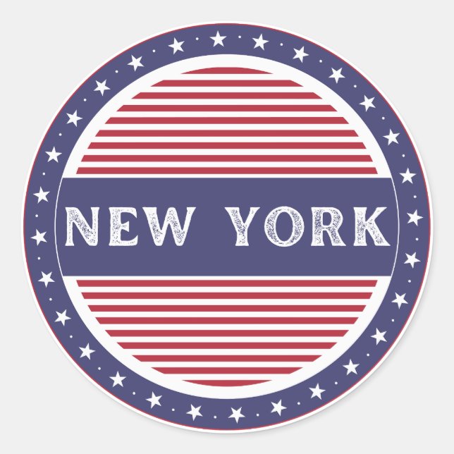 Adesivo New York City Pride Emblem – American Identity (Frente)