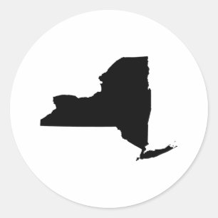 Adesivo New York em preto e branco