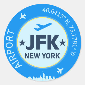 Adesivo New York JFK