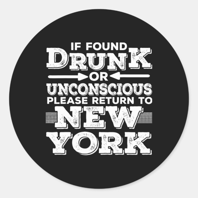 Adesivo New York Sayings Funny Ny  (Frente)