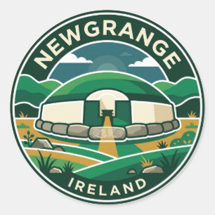 Adesivo Newgrange Irlanda