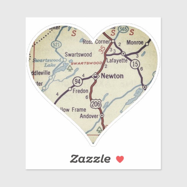 Adesivo Newton New Jersey (Folha)