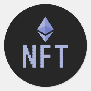 Adesivo NFTs de Token Não Fungíveis NFTs Engraçados
