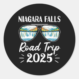 Adesivo Niagara Falls Road Trip 2025 Sungles Family Vacati