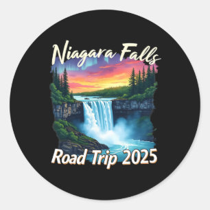Adesivo Niagara Falls Road Trip Family Vacage Men W