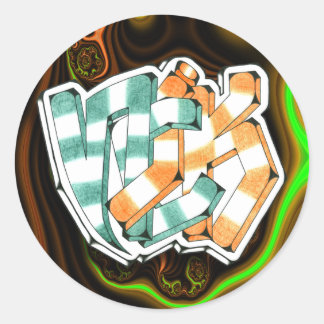 Adesivo Nick ~ Garffiti Art Sticker 1,5"