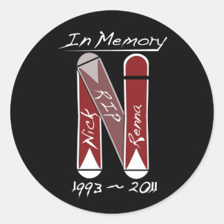 Adesivo NickStickerBlackLarge